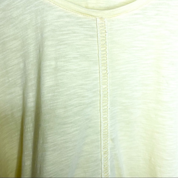 Style & Co Soft Sun Lace Hem Top - Picture 4 of 6